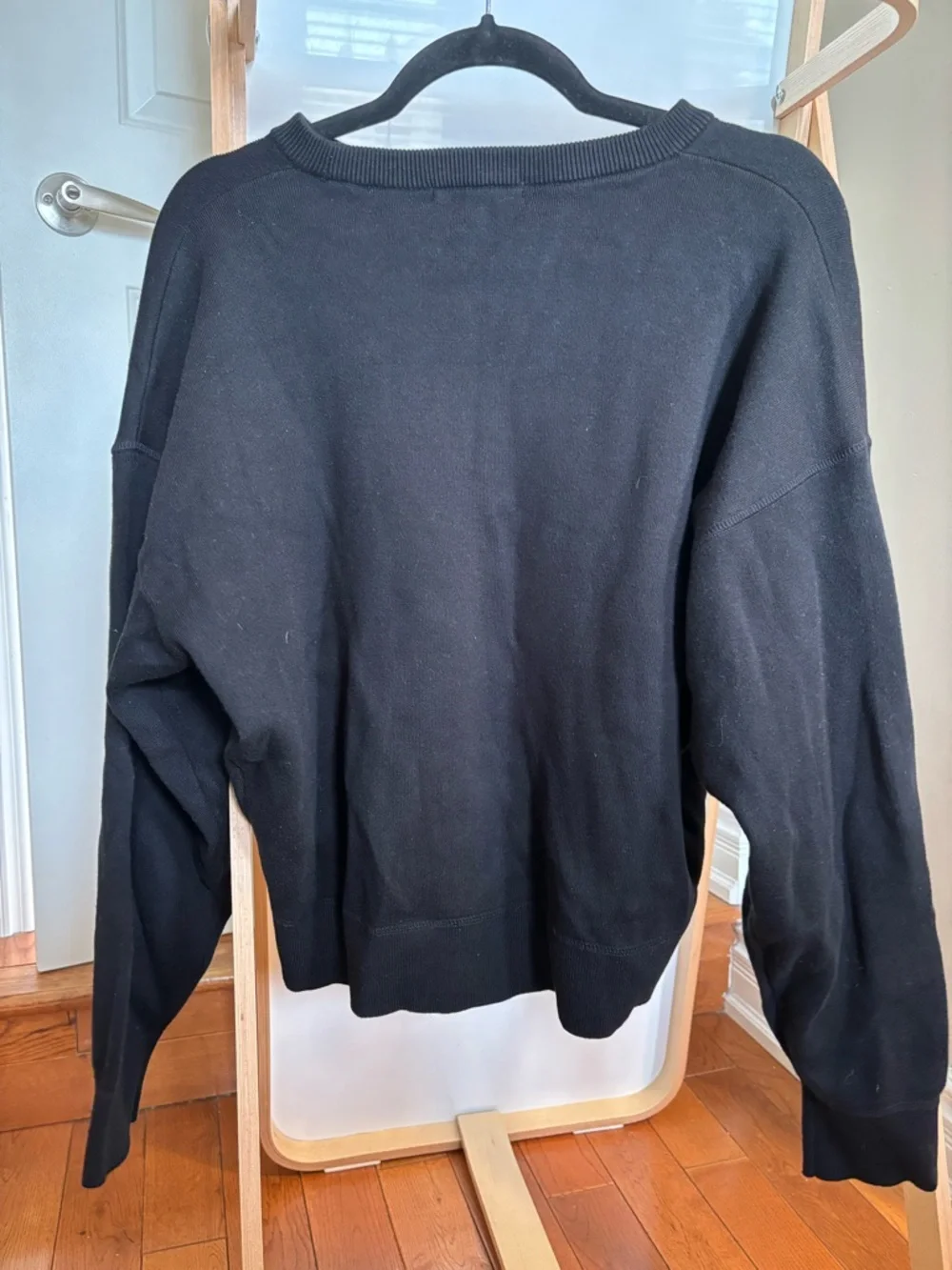 Uniqlo:C Women's SMOOTH COTTON CREW NECK SWEATER - Picture 3 of 3